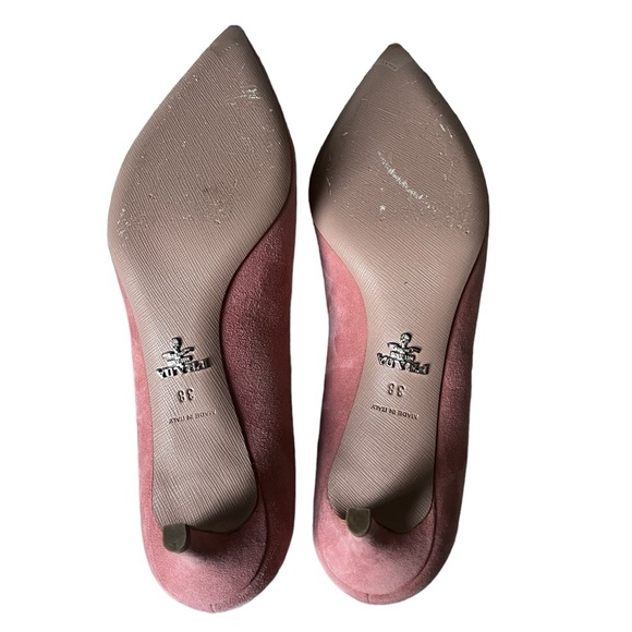 Prada Suede Pumps Size 8 - Picture 6 of 9
